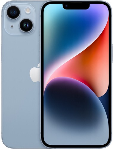 Apple iphone 128gb blau - 14,