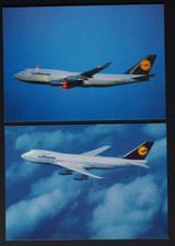 2 AK Postkarten Flugzeuge