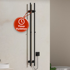 Handtuchtrockner elektrisch Handtuchheizkörper Badheizkörper 150 cm 2 Timer 120W