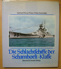 Die Schlachtschiffe der Scharnhorst-Klasse Seekrieg Bildband Buch Koop Book