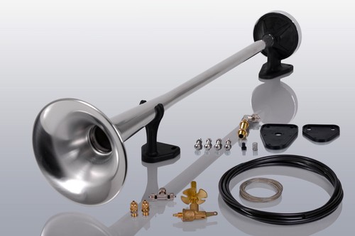 Edelstahl drucklufthorn 63cm - 63cm, +
