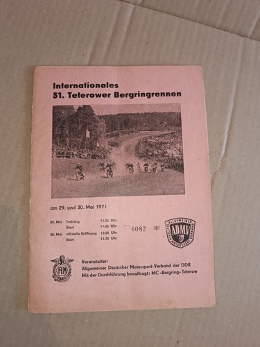 Bergrennen teterow 1971 - 51,