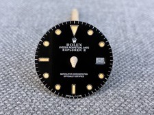 Rolex Explorer 2 16570/16550 Black Patina Tritium Dial