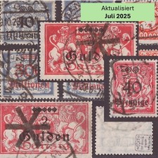 Danzig gestempelt, zeitgerecht