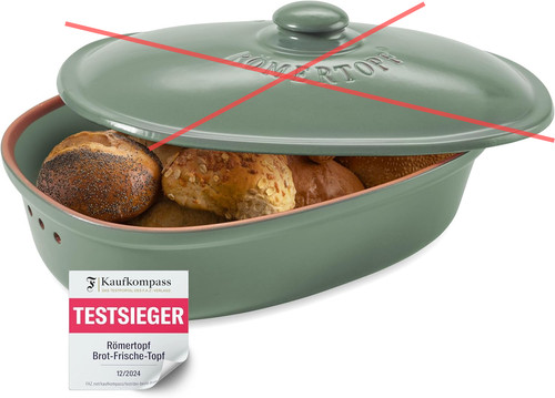 Römertopf brotkasten aus - römertopf,