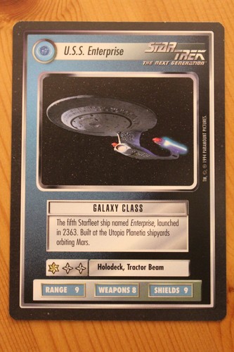 Star trek ccg premiere - star,