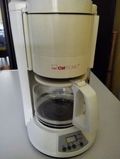 CLATRONIC KA 2130 Kaffeemaschine Weiß Filterkaffeemaschine Kaffekanne mit Timer