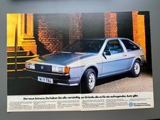 VW Scirocco GLi Volkswagen Oldtimer 80s retro 1981 Vintage Ad Werbung Reklame