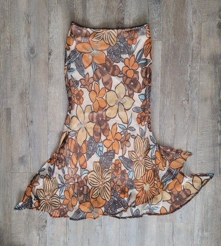 Damen leichter rock lang - rock,