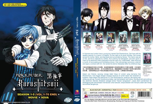 Black butler kuroshitsuji - butler,