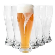6 Weizengläser 0,5L Biergläser Bierglas Lagerbier Weissbierglas Weizenbierglas 