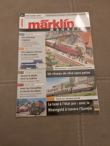 Zugkatalog märklin magazin - -,