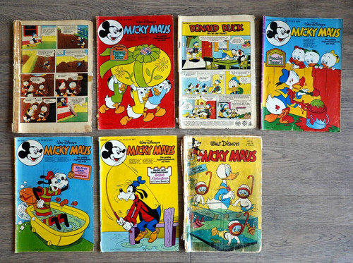 Comic hefte walt disneys - 7,