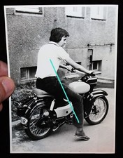 Simson ,DDR Moped ,altes Foto