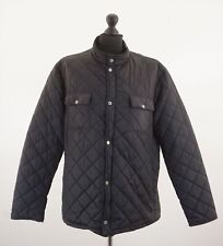 Cedarwood State Herren Steppjacke Jacke 2XL schwarz uni leicht einreihig A1253