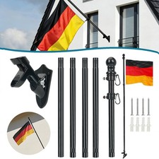 1,8m Fahnenmast Wandmontage