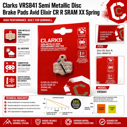 Clarks vrs841 semi metallic - clarks,