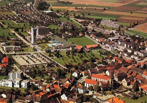 Zurzach bad fliegeraufnahme - zurzach,