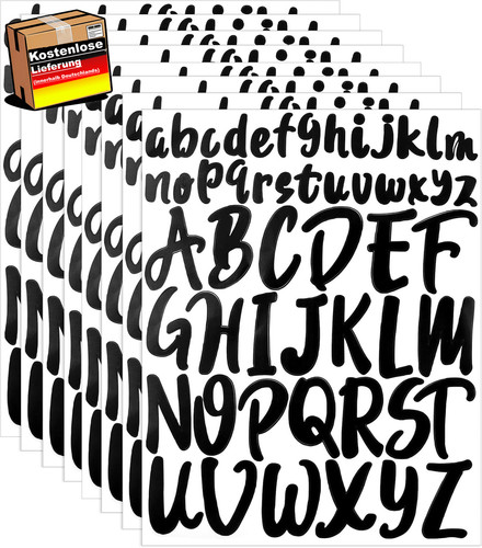 Selbstklebende buchstaben - selbstklebende,