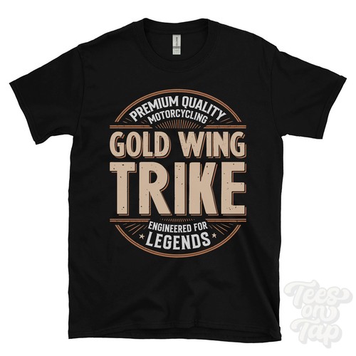 Gold wing trike - t-shirt,