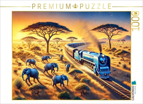 Calvendo puzzle eisenbahn - puzzle,