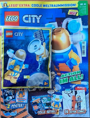 Lego city magazin heft - city,