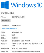 DELL OptiPlex 3050 Micro PC