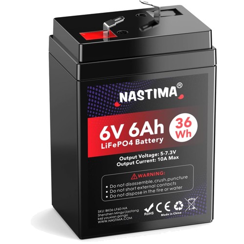6ah lifepo4 batterie - batterie, mit