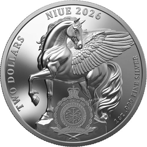 Dollar winged liberty niue - liberty,