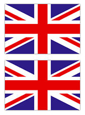 2x Aufkleber Union Jack Flagge Fahne UK Großbritannien England Auto Motorrad 5cm