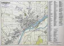 Schweinfurt Bavaria Pharus Map