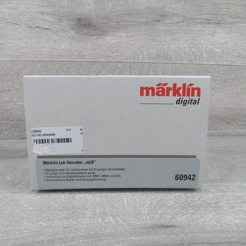 Märklin 60942 lok decoder - mÄrklin,