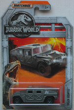Matchbox Hummer H1 Humvee dunkelgrau InGen Jurassic World Neu/OVP MBX HMMWV GM