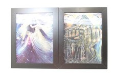 Hades & Persephone, Lently skull holografische Bilder 2 Stück, Gaming room