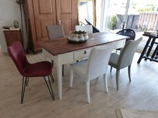 Original Antiker Weichholztisch, Biedermeier, ca. 1830-40, Platte Nussbaum