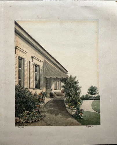 Zeichnung 18676 signiert - ::zeichnung,