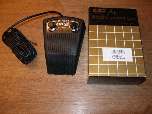 Cat fach fußschalter - fs-04, 2-fach