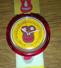 Vintage Midi POP SWATCH Armbanduhr Doggy Bag 1996