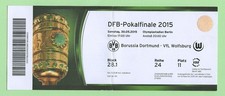 2015 -- FINALE DFB-Pokal  --- Borussia Dortmund - VfL Wolfsburg --- Ticket