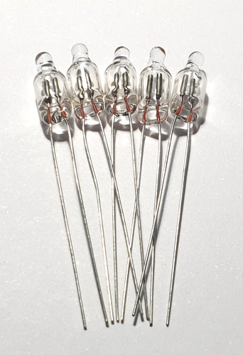 Neonrote glaslampe 220 v - glaslampe,