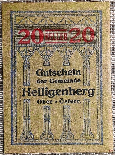Heller banknote 1920 - banknote,