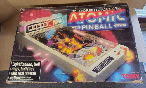 Tomy atomic pinball arcade - atomic,