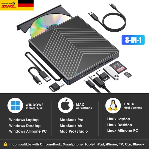 Usb 0 externes - 8,