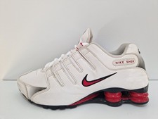 Nike Shox NZ   weiß rot schwarz   Gr.42