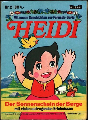 Heidi der sonnenschein - heidi, tb