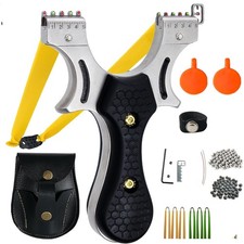 Schleuder Jagd Sling Shot Set für Erwachsene,Professionelle Edelstahl Taktische·