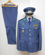 DDR Zoll Güst Zollverwaltung Uniform Hauptkommissar Gr. g60/g56-1 XXXL Fasching