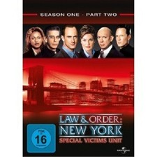 LAW & ORDER: NEW YORK SEASON 1 PART 2 - 3 DVD NEU C. MELONI,MARISKA HARGITAY