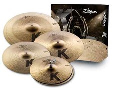 Zildjian K Custom Dark Box Cymbal Set Satz Becken Schlagzeug HiHat 2 Crash Ride