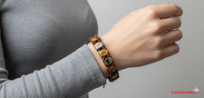 10 Holz Armbänder Heilige